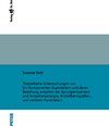 Buchcover Theoretische Untersuchungen von Ein-Komponenten-Supraleitern und deren Beziehung zwischen der Sprungtemperatur und Ionis