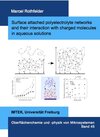 Buchcover Surface attached polyelectrolyte networks and their interaction with charged molecules in aqueous solutions