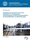 Buchcover Entwicklung eines Hardware-In-The-Loop-Prüfstandes zur Untersuchung der Drehschwingungen und Bremssystemkoordination bei