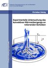 Buchcover Experimentelle Untersuchung des konvektiven Wärmeübergangs an rotierenden Scheiben