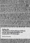 Buchcover Einfluss des Oberflächenvorbehandlungsverfahrens auf die Alterungsbeständigkeit von strukturellen CFK-Klebungen