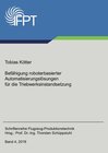 Buchcover Befähigung roboterbasierter Automatisierungslösungen für die Triebwerksinstandsetzung