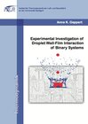 Buchcover Experimental Investigation of Droplet Wall-Film Interaction of Binary Systems