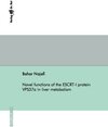 Buchcover Novel functions of the ESCRT-I protein VPS37a in liver metabolism