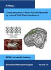 Buchcover Characterization of Brain Activity Recorded by micro-ECoG Electrode Arrays