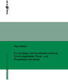Buchcover Zur Synthese und Koordinationschemie Pyrrol-abgeleiteter Pincer- und Phosphazen-Komplexe