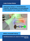 Buchcover Heterogene Assays in mikrofluidischen Tröpfchen: Miniaturisierte und automatisierte Proteindetektion aus biologischen Pr