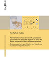 Buchcover Fermentation of soy drink with Lycoperdon pyriforme and Agrocybe aegerita to tailor the flavor properties of dairy subst