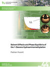 Buchcover Solvent Effects and Phase Equilibria of the 1-Decene Hydroaminomethylation