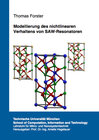 Buchcover Modellierung des nichtlinearen Verhaltens von SAW-Resonatoren