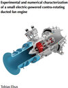 Buchcover Experimental and numerical characterization of a small electric-powered contra-rotating ducted fan engine