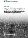 Buchcover Beitrag zur lastgerechten Strangablage im Fused Filament Fabrication Verfahren zur Herstellung von hochsteifen Bauteilen