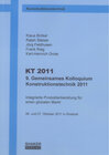 Buchcover 9. Gemeinsames Kolloquium Konstruktionstechnik 2011