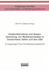 Buchcover Kostenübernahme und Nutzenbewertung von Medizinprodukten in Deutschland, Italien und den USA