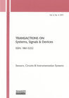 Buchcover Transactions on Systems, Signals and Devices Vol. 6, No. 4