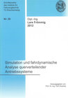Buchcover Simulation und fahrdynamische Analyse querverteilender Antriebssysteme