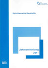 Buchcover Jahresmitteilung 2011