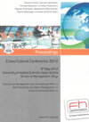 Buchcover Cross-Cultural Conference 2012