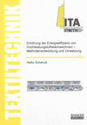 Buchcover Erhöhung der Energieeffizienz von Hochleistungsluftwebmaschinen – Methodenentwicklung und Umsetzung