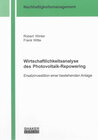 Buchcover Wirtschaftlichkeitsanalyse des Photovoltaik-Repowering