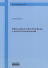 Buchcover Static Analysis of Run-time Modes in Kahn Process Networks