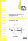 Buchcover Selbstregelnde Herstellung und Klassifizierung von luftechtdrahtgesponnenen Garnen