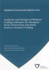 Buchcover Analysis and Design of Modern Coding Schemes for Unequal Error Protection and Joint Source-Channel Coding