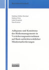 Buchcover Adäquanz und Konsistenz des Risikomanagements in Versicherungsunternehmen auf Basis aufsichtsrechtlicher Mindestanforder