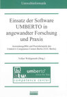 Buchcover Einsatz der Software UMBERTO in angewandter Forschung und Praxis