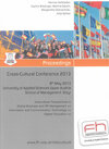Buchcover Cross-Cultural Conference 2013
