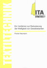 Buchcover Ein Verfahren zur Reduzierung der Welligkeit von Gewebekanten