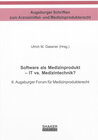 Buchcover Software als Medizinprodukt – IT vs. Medizintechnik?