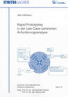 Buchcover Rapid Prototyping in der Use-Case-zentrierten Anforderungsanalyse