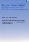 Buchcover Verfassungsmäßigkeit der kommunalen Vergnügungsteuern auf Geldspielgeräte am Beispiel Berlins