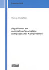 Buchcover Algorithmen zur automatisierten Justage mikrooptischer Komponenten