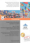 Buchcover Cross-Cultural Business Conference 2014