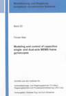 Buchcover Modeling and control of capacitive single- and dual-axis MEMS frame gyroscopes