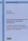 Buchcover Science Education Research and Education for Sustainable Development