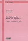 Buchcover Psychotherapie für Kinder und Jugendliche