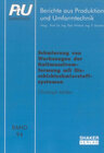 Buchcover Schmierung von Werkzeugen der Kaltmassivumformung mit Einschichtschmierstoffsystemen