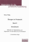 Buchcover Übungen im Privatrecht. Band II. Schuldrecht. 2. überarbeitete Auflage