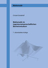 Buchcover Mathematik im ingenieurwissenschaftlichen Bachelorstudium