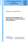 Buchcover Experimental Investigations of Digital Signal Processing in Optical Access Networks