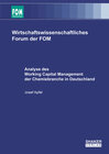 Buchcover Analyse des Working Capital Management der Chemiebranche in Deutschland