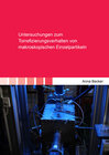 Buchcover Untersuchungen zum Torrefizierungsverhalten von makroskopischen Einzelpartikeln