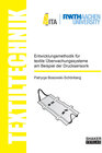 Buchcover Entwicklungsmethodik für textile Überwachungssysteme am Beispiel der Drucksensorik