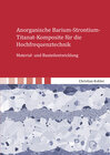 Buchcover Anorganische Barium-Strontium-Titanat-Komposite für die Hochfrequenztechnik