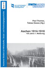 Buchcover Aachen 1914-1918