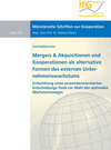 Buchcover Mergers & Akquisitionen und Kooperationen als alternative Formen des externen Unternehmenswachstums