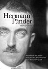 Buchcover Hermann Pünder – Persönlichkeit und Wirken eines deutschen Spitzenbeamten in der Weimarer Republik